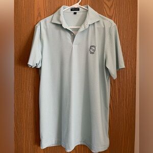 Peter Millar PGA National logo (home of the Honda classic) Crown Crafted Polo M